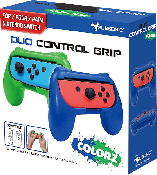 Mando Nintendo Switch Subsonic Joy-Contras Azul Y Verde Mando Nintendo Switch Subsonic Joy-Contras Azul Y Verde